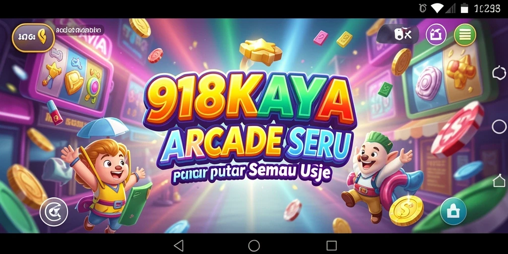 Tampilan screenshot permainan Arcade yang penuh aksi di 918KAYA.