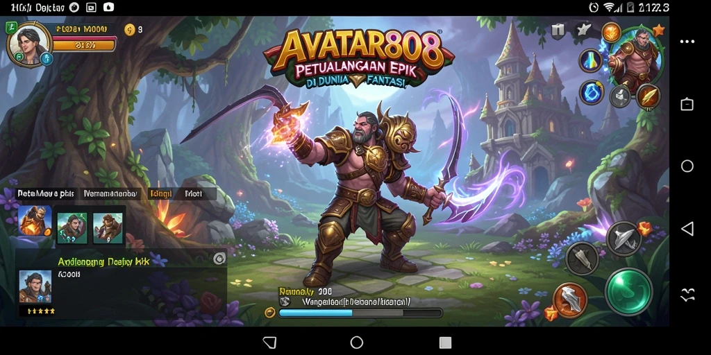 Tampilan permainan <strong>AVATAR808</strong> yang penuh aksi dan visual memukau.