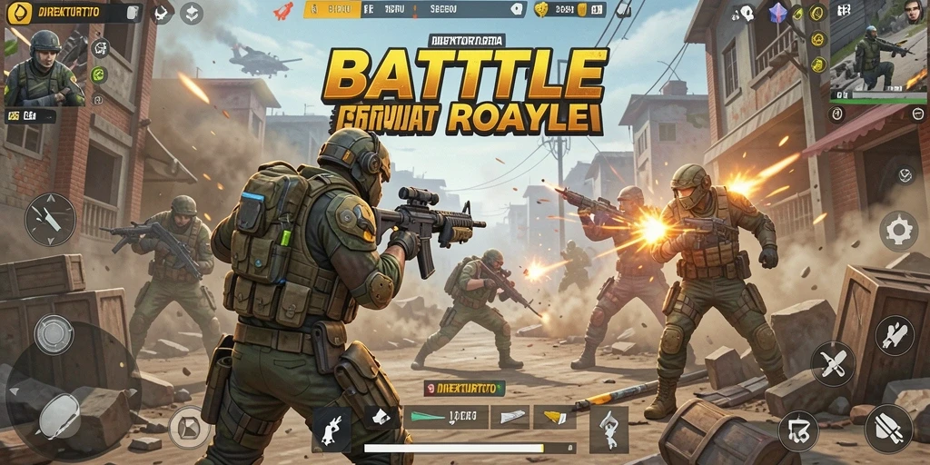 Gameplay seru pertempuran di DIREKTURTOTO dengan grafik mengagumkan.