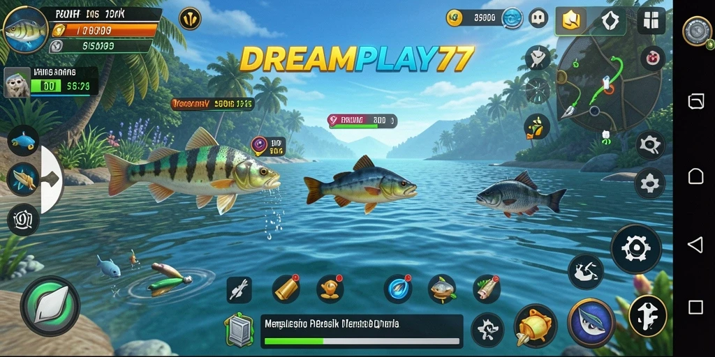 Tangkapan ikan yang menakjubkan di dalam game DREAMPLAY77