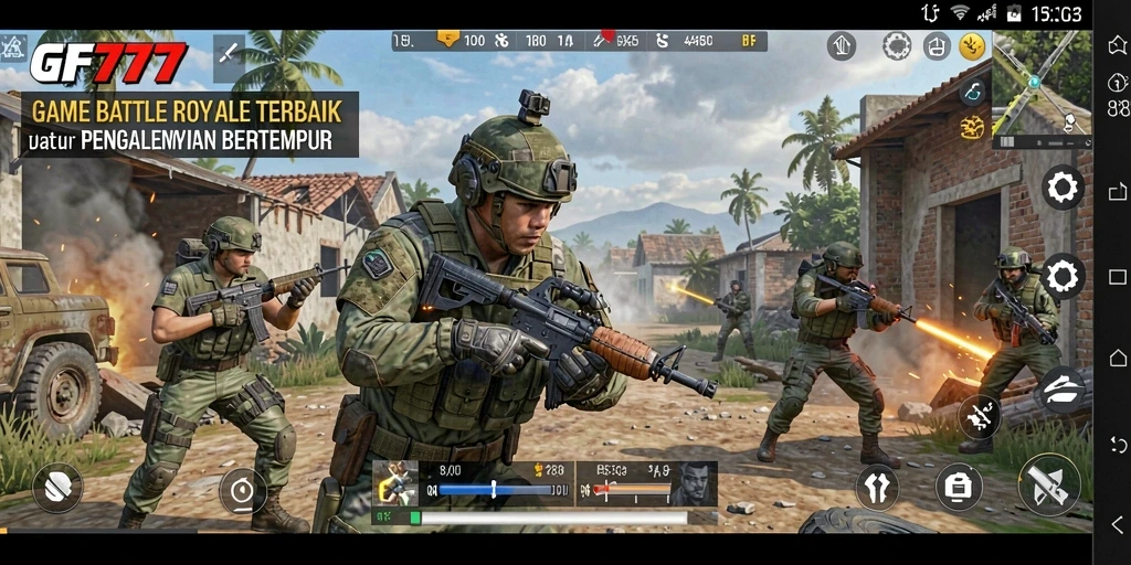 Tangkapan layar dari gameplay GF777 yang mendebarkan dan penuh aksi.