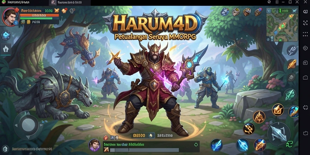 Tangkap momen seru dalam pertempuran epik di HARUM4D.