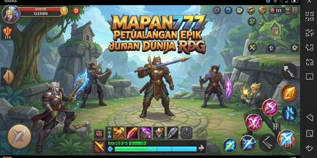 Tampilan gameplay <strong>MAPAN777</strong> yang mendebarkan dan penuh aksi.