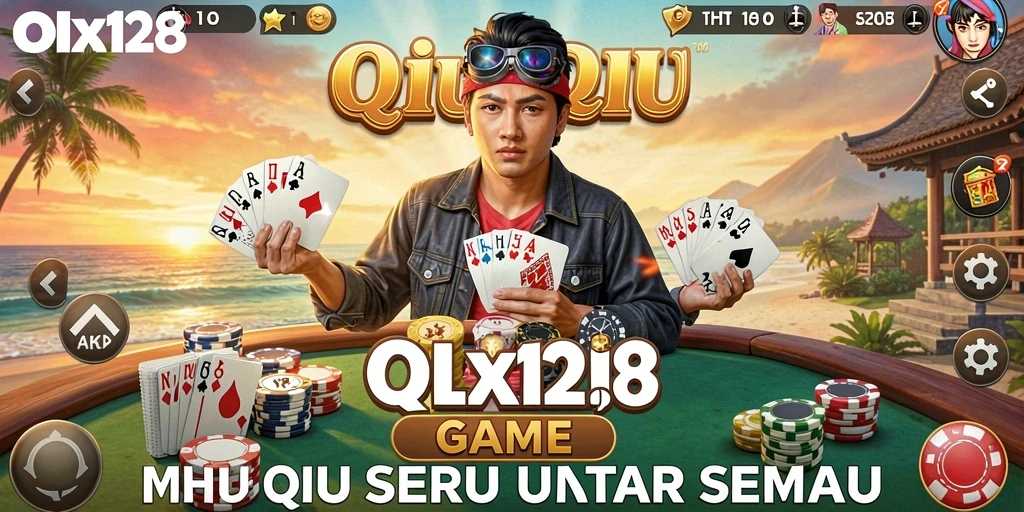 Tampilan gameplay OLX128 dengan aksi QiuQiu yang menegangkan.