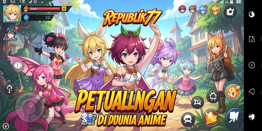 Tangkapan layar dari gameplay seru REPUBLIK77 yang penuh aksi.
