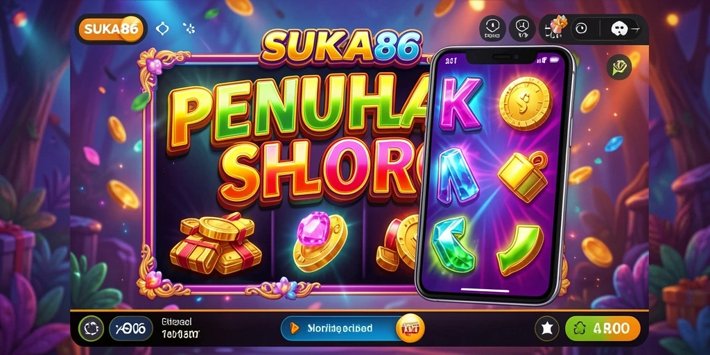 Tangkapan layar menunjukkan gameplay slot yang menarik dari SUKA86.